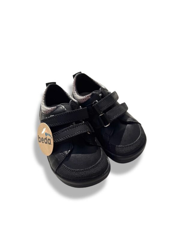 BEDA Barfuß-Halbschuh Just Black